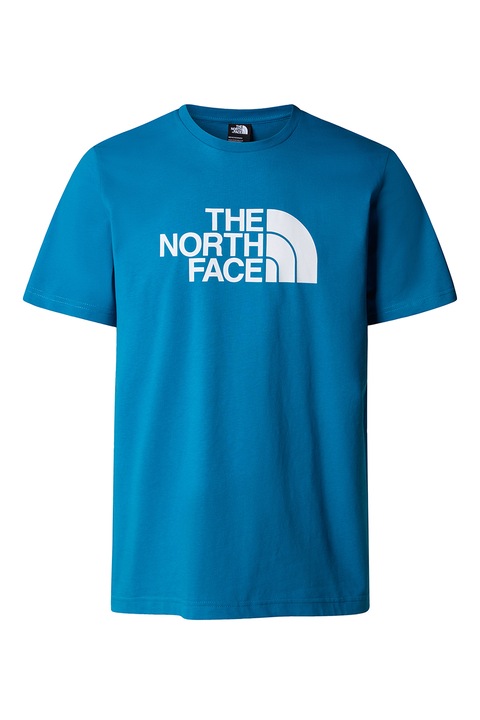 The North Face, Памучна тениска с лого, Ледено синьо
