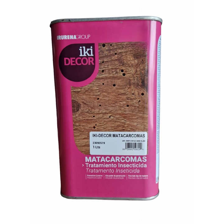 Solutie solvent anticarii lemn, Irurena Matacarcomas, 1 lt