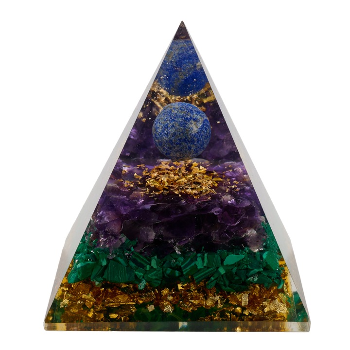 Orgonit és természetes kristályok piramisa | A lélek 12 arca | A mágus