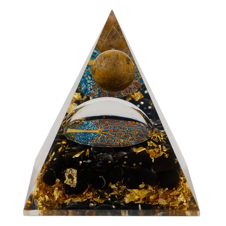 Orgonit és természetes kristályok piramisa | A lélek 12 arca | A Gondoskodó