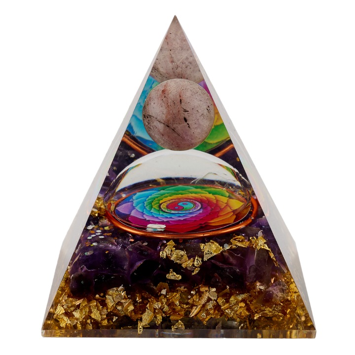 Orgonit és természetes kristályok piramisa | A lélek 12 arca | Az ártatlanok