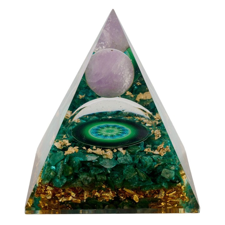 Orgonit és természetes kristályok piramisa | A lélek 12 arca | A lázadó