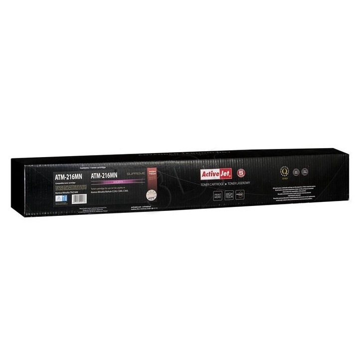 Тонер, ActiveJet, Съвместим с Konica Minolta Bizhub C220/C280/C360/Develop Ineo/+220/+280/+360, 26000 страници, Лилав