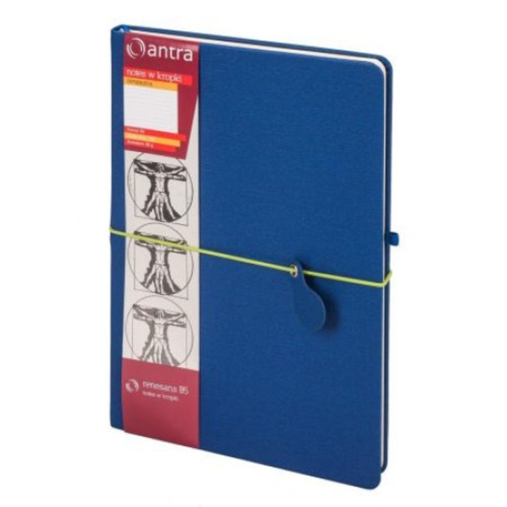 Agenda B5, Antra, 192 pagini, coperta tare, ecologica, 176x250mm