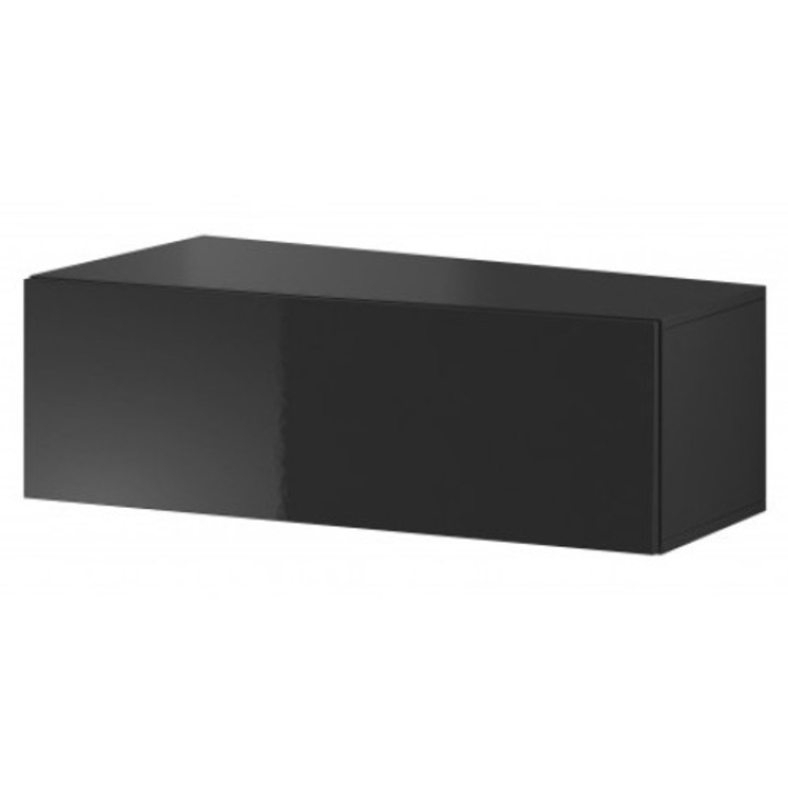 Dulap pentru tv, Cama Meble, PAL, Negru