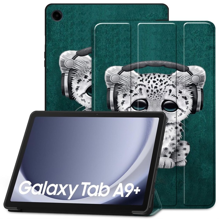 Калъф fixGuard Active SmartCover за Samsung Galaxy Tab A9+ Plus, 11" X210 / X215 / X216, Sad Cat