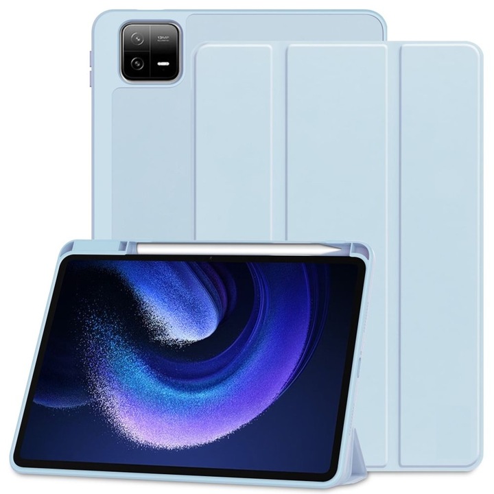 Калъф fixGuard, SmartCase SC Pen за Xiaomi Pad 6 / 6 Pro, Sky Blue