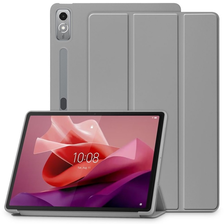 Калъф fixGuard SmartCover за Lenovo Tab P12, 12.7" TB-370, Grey