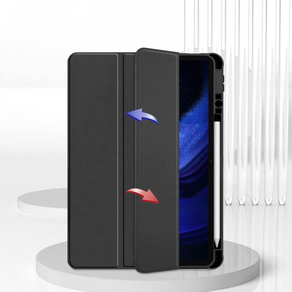 Husa Tech-Protect Smartcase Pen Hybrid compatibila cu Xiaomi Pad 6 Max 14 inch Black