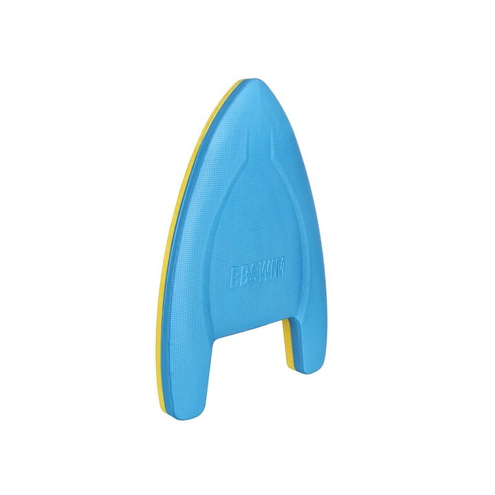 Дъска за плуване BBSWIM Peak, размери 39 x 28,5 x 3,5 см, син цвят