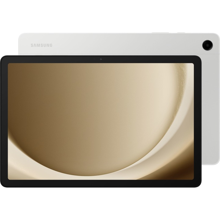 Таблет Samsung Galaxy Tab A9+, Mystic Silver, Cellular с процесор 2x Kryo (2.2 GHz) + 6x Kryo (1.8 GHz), 11.0", 8 GB, 128 GB, Android 13, Сребрист