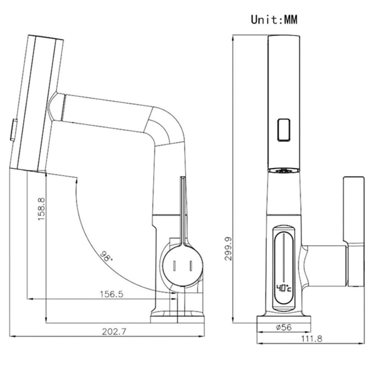 Baterie Chiuveta Ej Products Afisaj Digital Furtun Extensibil