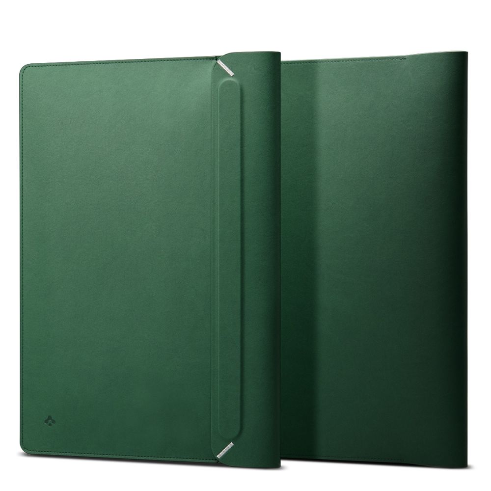 Husa laptop Spigen Valentinus Sleeve 13/14 inch Green
