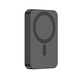 Baterie Externa Wireless Slim MagSafe iCharge RonicX 10.000 mAh, Compatibila iPhone 12-17 Pro si Android, Power Bank cu Incarcare Rapida MagSafe 15W, Portabila, Cablu Type-C 20W, Negru