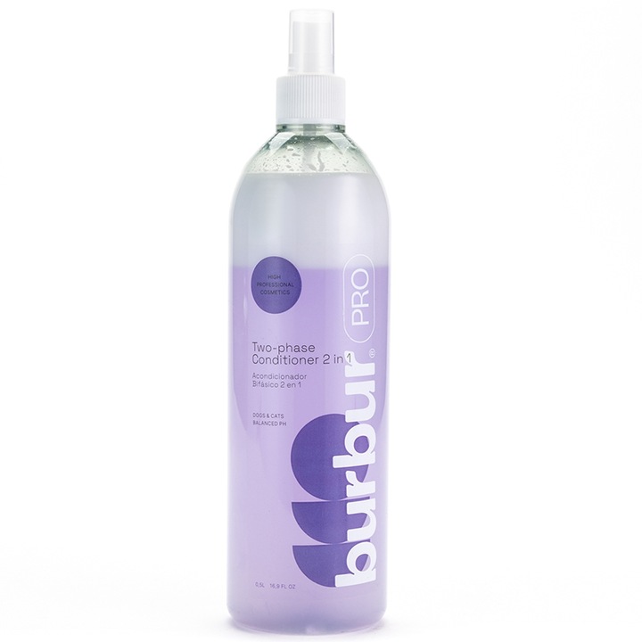 Burbur Pro szuper prémium 2 az 1-ben kétfázisú balzsam kutyáknak és macskáknak 500 ml