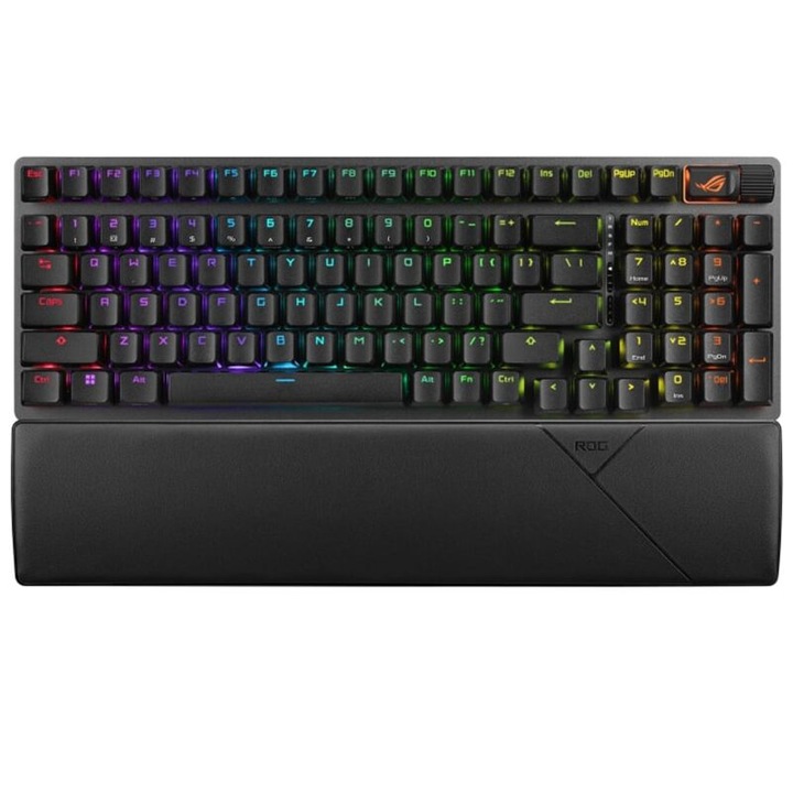 Механична игрална клавиатура ASUS ROG Strix Scope II 96 NX Snow Switch