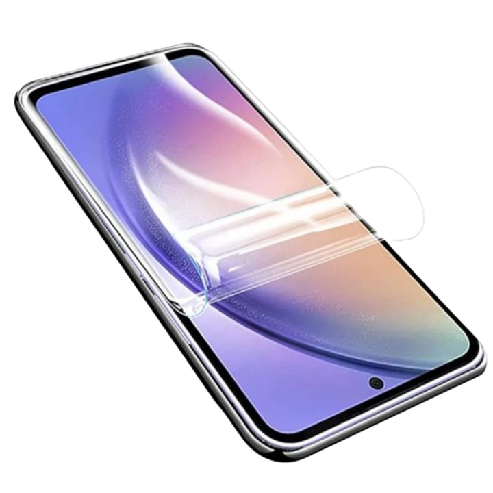 Folie protectie ecran, Hidrogel Premium Regenerabil, Compatibila cu Huawei P40 Lite