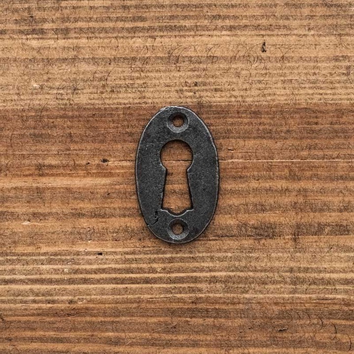 Emblema cheie, fier, negru, mare