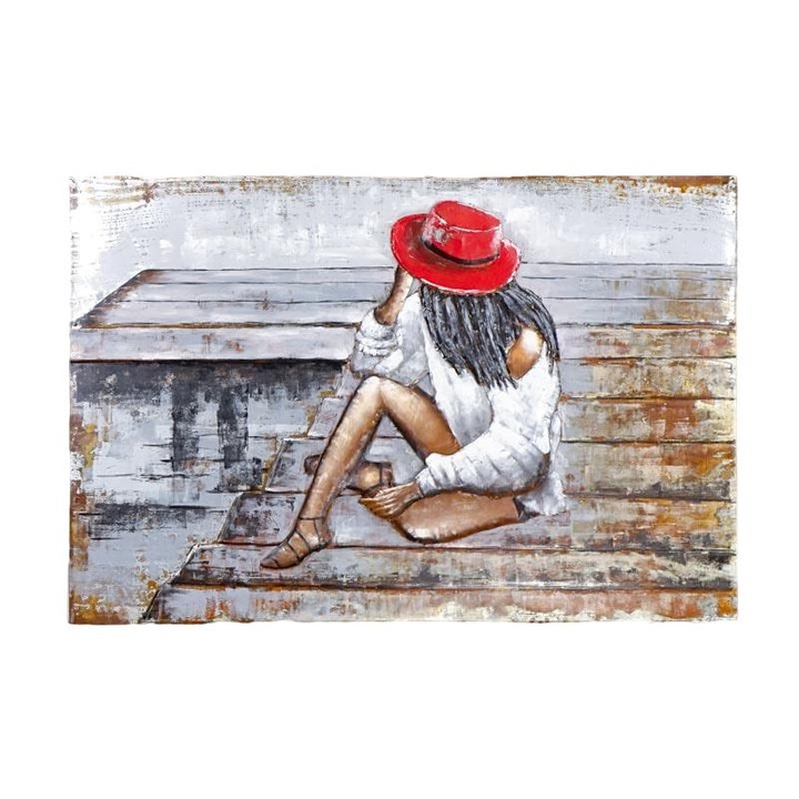 Pictura 3D, Metal, Multicolor, 120x80cm