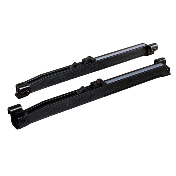 Sistem de inchidere usa glisanta, Metal, Negru, 80 kg