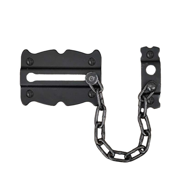 Lant de siguranta usa, Otel, Negru