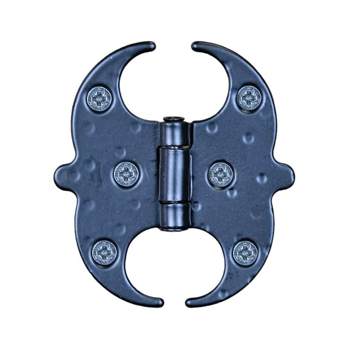 Balama pentru mobila/usa Faner, Otel, 100 mm, Negru