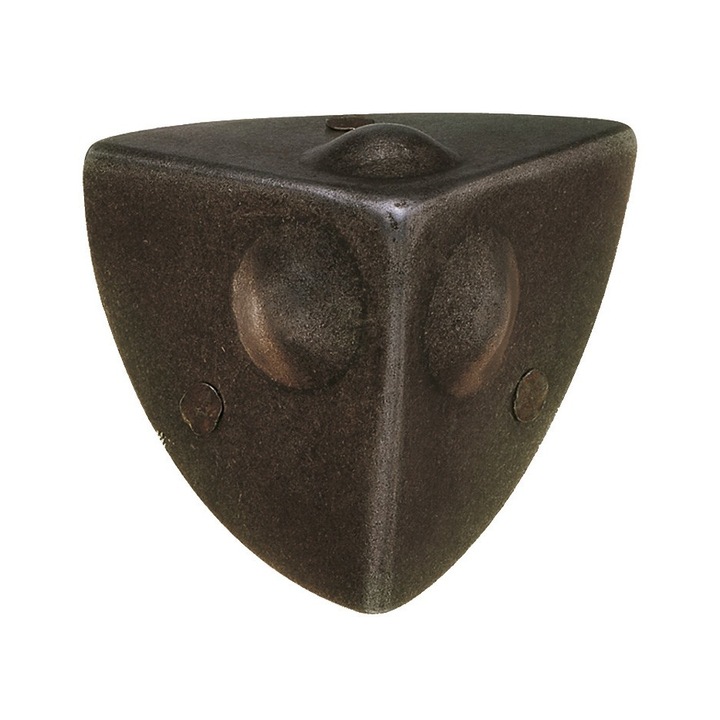 Coltar mobilier in stil rustic, Otel, 40mm, Gri antracit