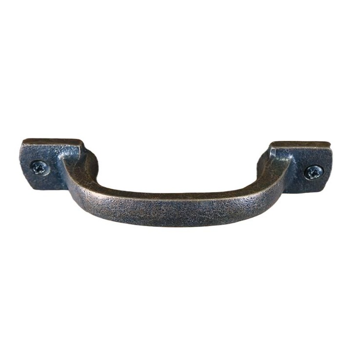 Maner Mobila, Fier/Cupru, 120mm, Maro