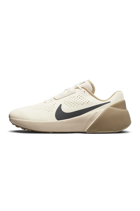 Nike, Pantofi pentru fitness Air Zoom, Alb fildes/Negru