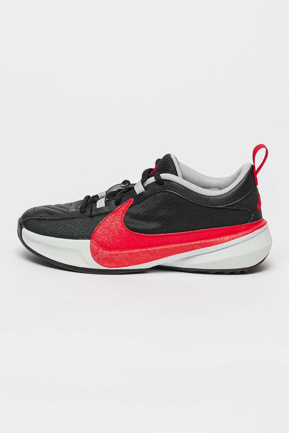 Nike, Pantofi pentru baschet Giannis Freak 5, Rosu, Negru, 36 EU