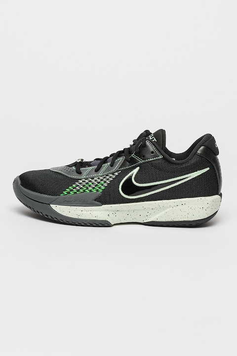 Nike, Баскетболни обувки Air Zoom G.T Academy, Зелен/Черен