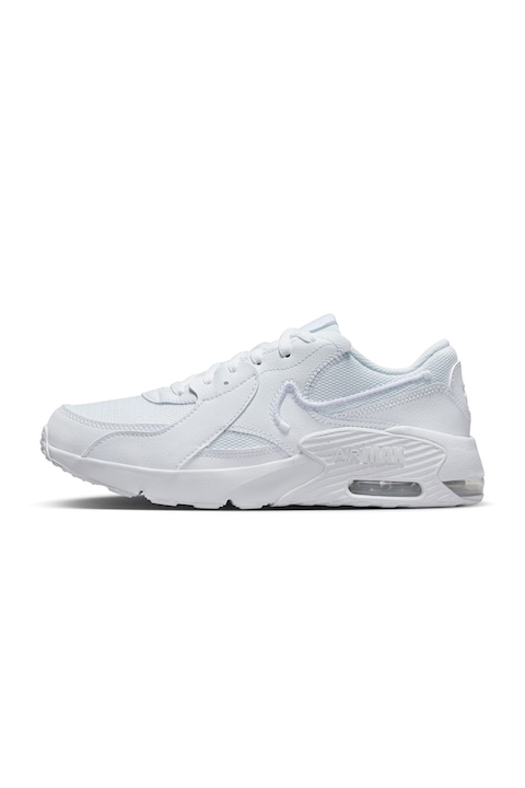 Nike, Спортни обувки Air Max Excee с кожа, Бял
