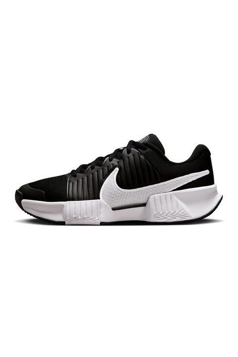 Nike, Pantofi de tenis Challenge Pro, Negru/Alb