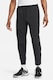Nike, Pantaloni conici cu tehnologie Dri-FIT si slituri cu fermoar Unlimited, Negru, XL