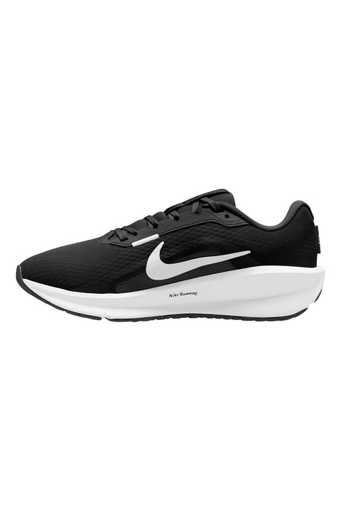 Nike, Pantofi de alergare Downshifter 13, Alb/Negru