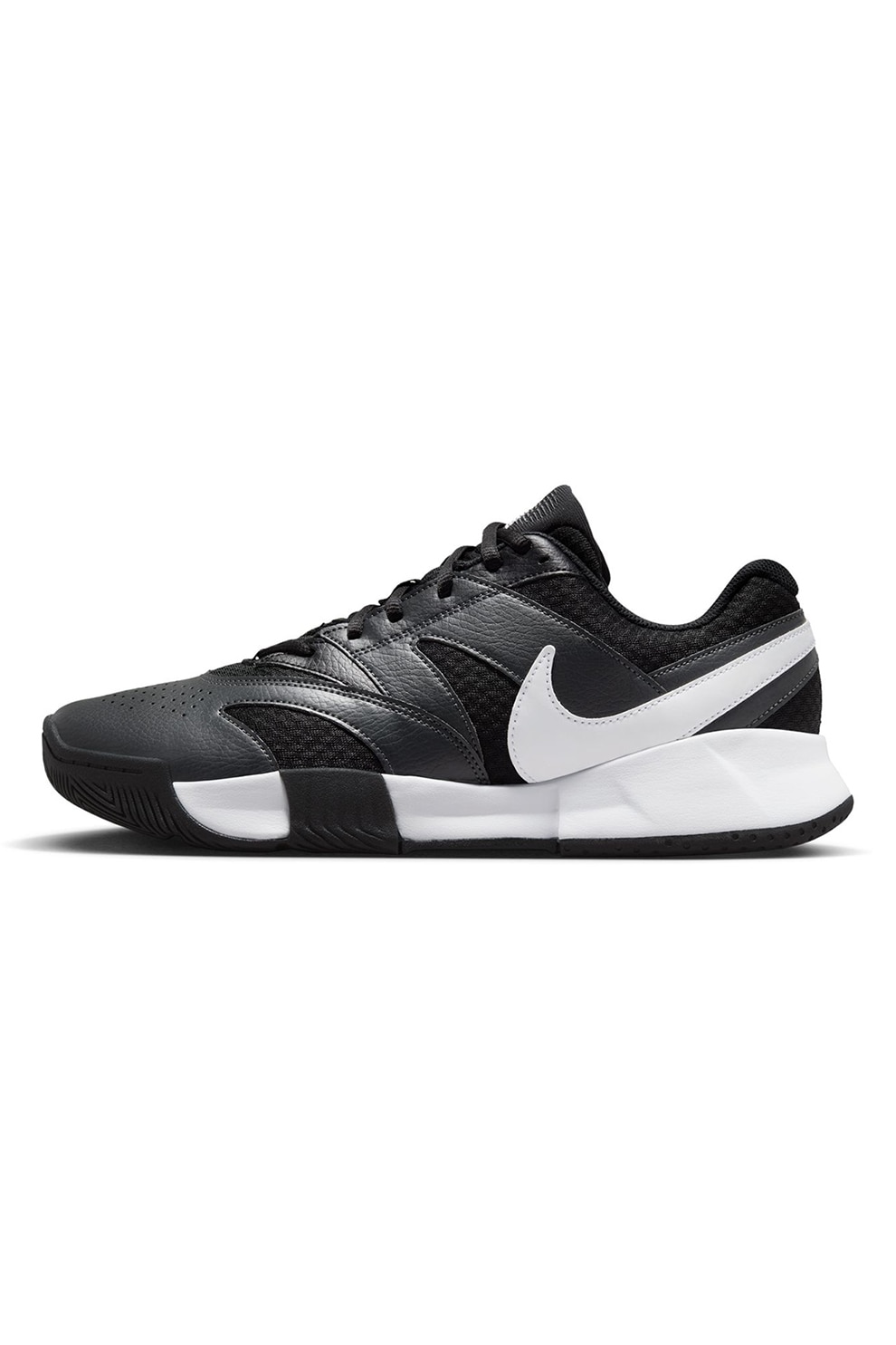 Nike, Pantofi Cour Lite 4 pentru tenis, Negru, 10