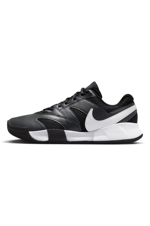 Nike, Pantofi de tenis Cour Lite 4, Negru