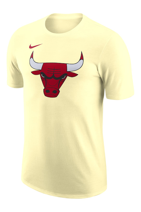 Nike, Баскетболна тениска Chicago Bulls Essential, Тъмночервен/Жълт