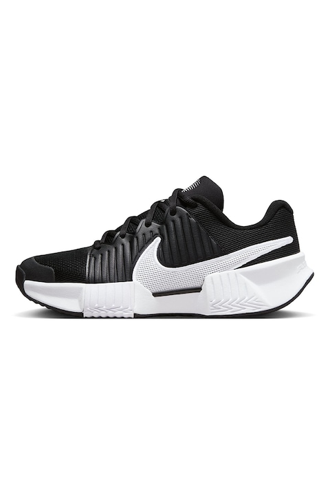 Nike, Pantofi pentru tenis GP Challenge Pro, Negru/Alb