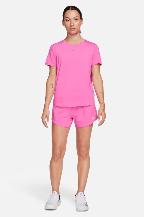 Nike, Classic kerek nyakú sportpóló, Rózsaszín
