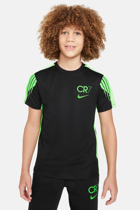 Nike, Футболна тениска CR7 с Dri-FIT, Зелен/Черен