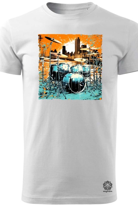 Magnolion Painted Drum Set v5, Бял