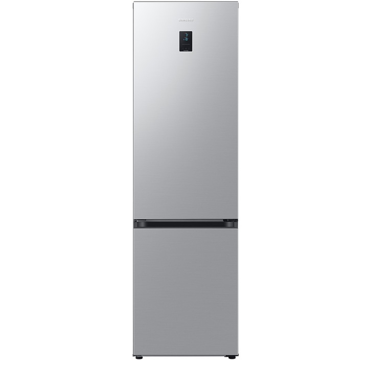 Хладилник Samsung RB38C672ESA/EF, 390 л, Total No Frost, All-Around Cooling, Дигитален инверторен компресор, WiFi, Клас E, H 203 см, Stainless steel