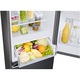 Combina frigorifica Samsung RB34C652EB1/EF, 341 l, Total No Frost, All-Around Cooling, Compresor Digital Inverter, Dozator apa, WiFi, Clasa E, H 185 cm, Dark Inox