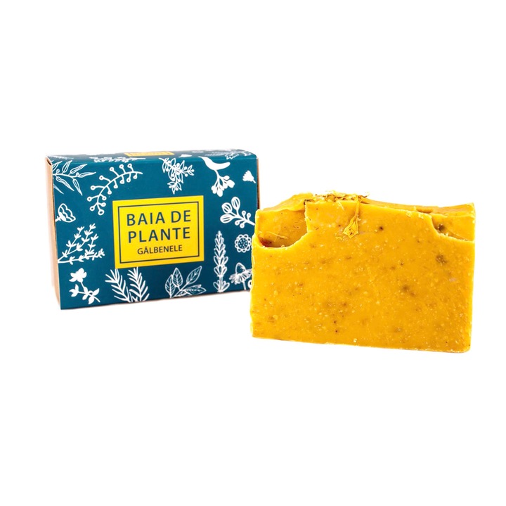 Sapun natural Handmade, Galbenele, Baia de Plante, 100g