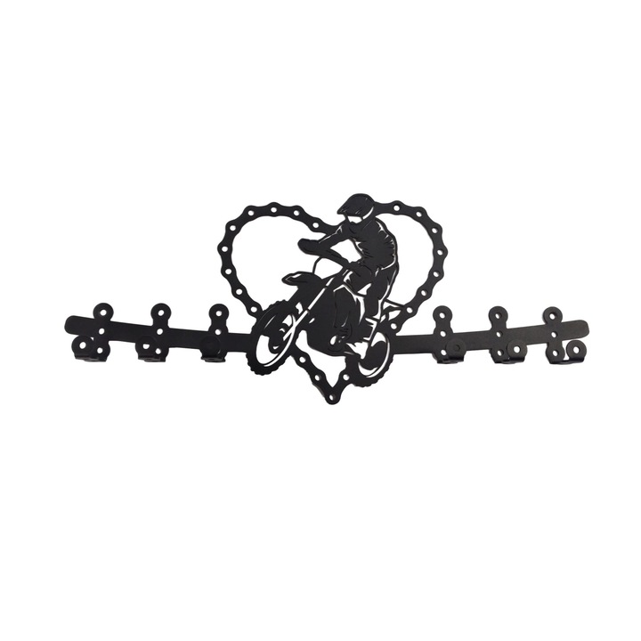 Umeras de perete, Metal, Negru