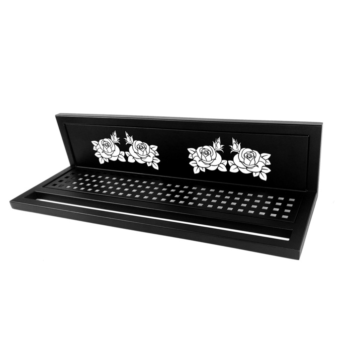 Umeras de perete, Metal, Negru