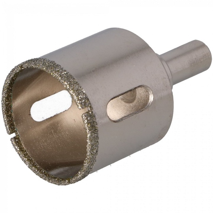 Gyémánt mag üveghez, kerámiához és kompozitokhoz, univerzális markolattal, Ø50 mm