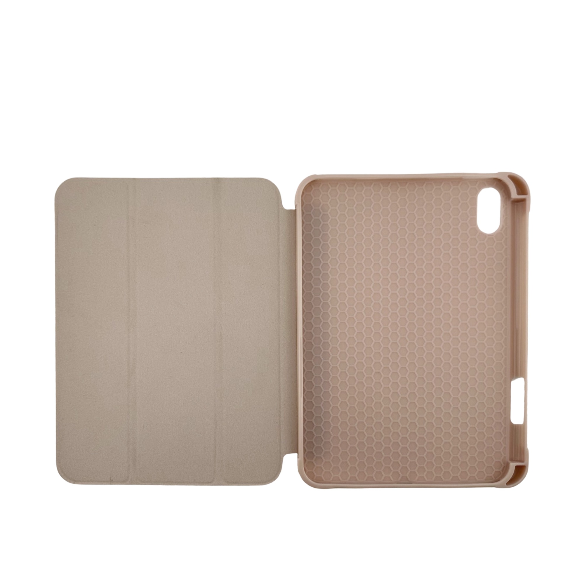 Husa protectie tableta, Silicon, Cu suport pentru Apple Pen, Compatibil cu Apple IPad mini 6, 8.3", Roz