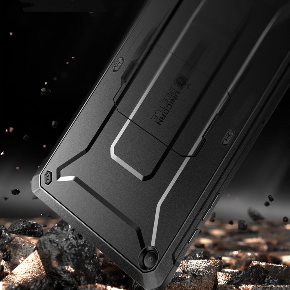 Carcasa Supcase Unicorn Beetle Pro compatibila cu Samsung Galaxy Tab A9 Plus 11 inch, Protectie display, Negru